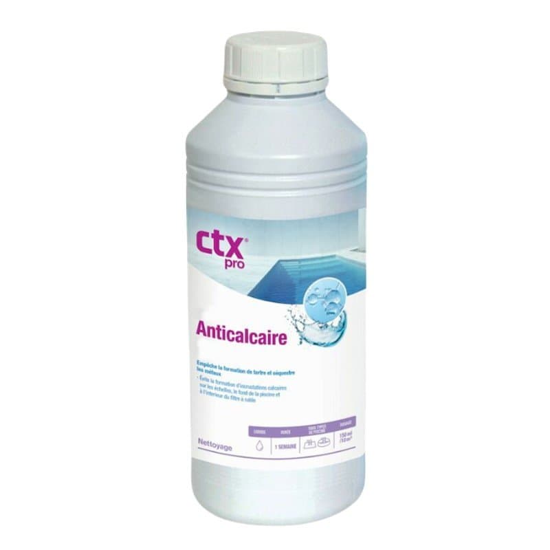 Anti-limescale for pools 1 litre (CTX-607)