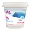 Disinfectant chlorine tablets for pool water, 250g, fast-acting, suitable for continuous use.