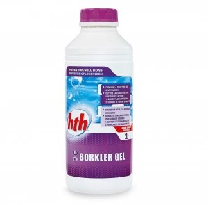 HTH Borkler Gel for pool cleaning and water balance.