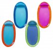 Colourful Spring Float pool chair for comfortable relaxation.