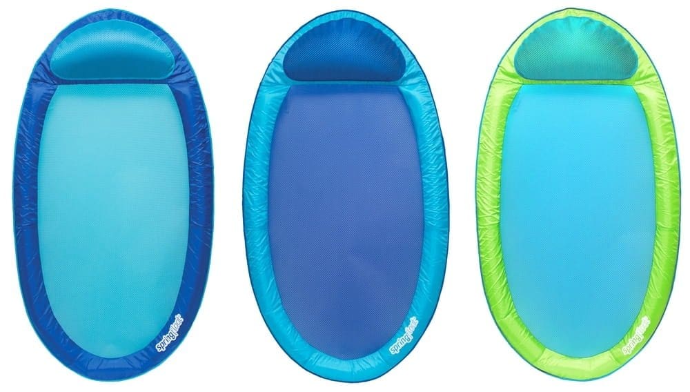 Pool float chair for comfortable relaxation in the pool.