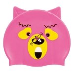 Beco children's swimming cap Silicone - Animal motif pink