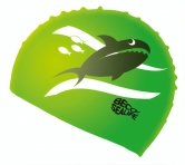 Beco-sealife children's swimming cap Silicone Unisex - green
