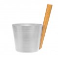 Rento Sauna Design Bucket with Handle - Aluminum