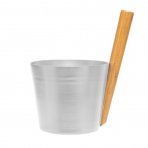 Rento Sauna Design Bucket with Handle - Aluminuma