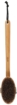 Bamboo sauna brush for cleaning and maintenance.