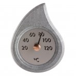 Sauna design thermometer in soapstone - Hukka Pisarainen