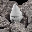 Sauna Elf/Gnome ornamental stone in soapstone - Hukka Tahvo