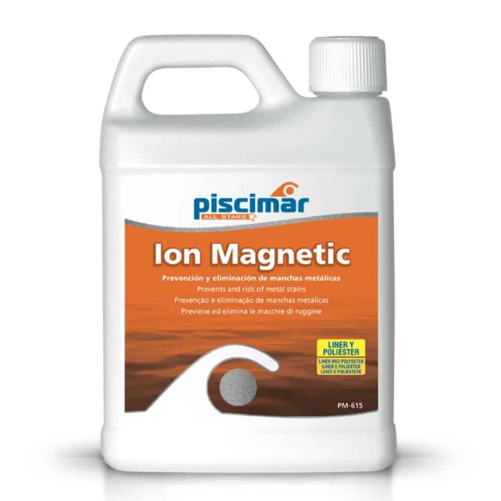 Ion Magnetic - Piscimar metal stain remover for pools.