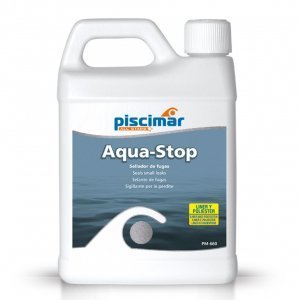 Piscimar Aqua-Stop for sealing pool leaks, quick and effective.