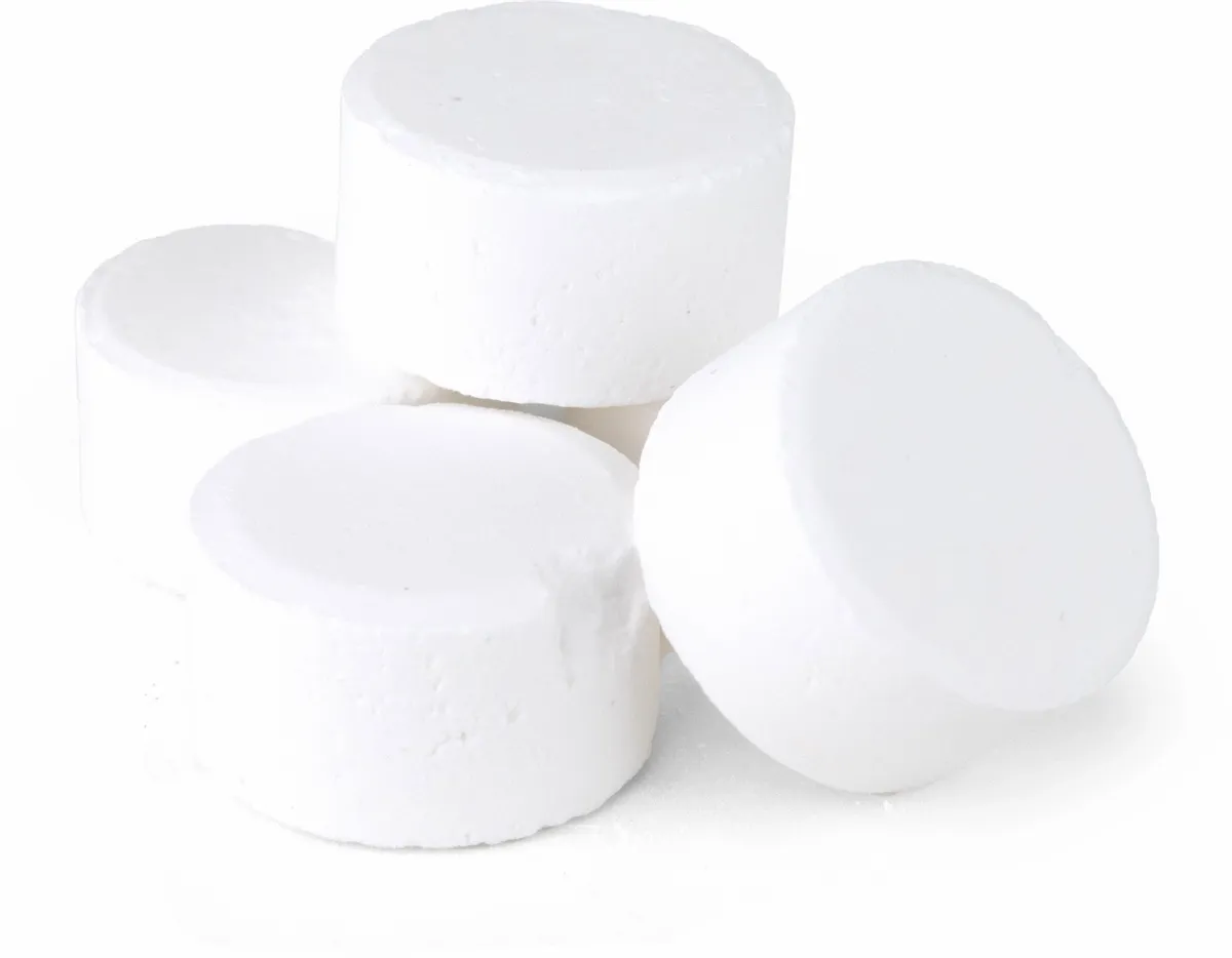 Small chlorine tablets 20 grams 1 kg - Melpool (90/20)