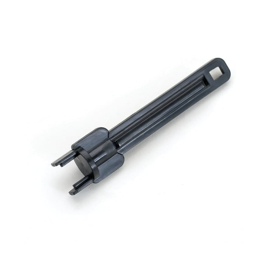 Tool for removing electrodes for water quality meters.