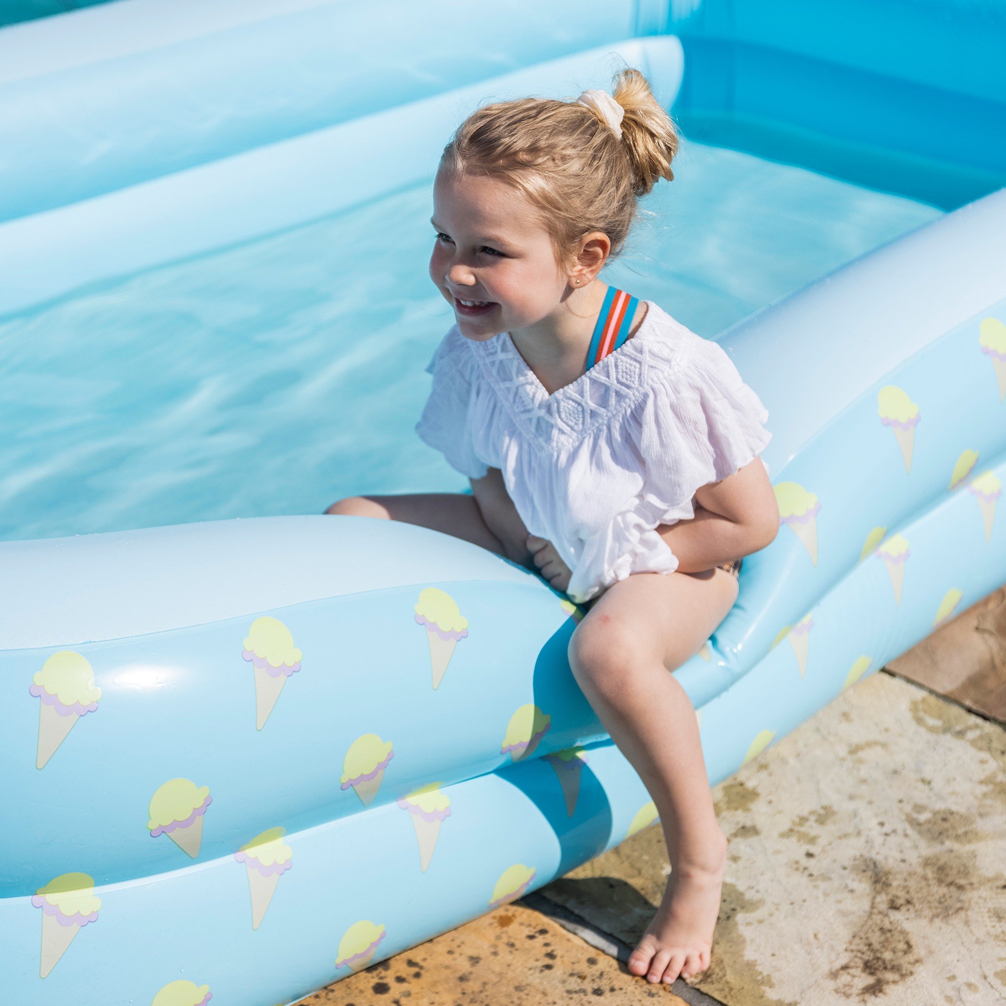 Inflatable pool 300 cm ice creams - Swim Essentials