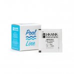 Pool Line Reagents for free chlorine LR, 0.00 to 2.50 mg/L, 25 pieces