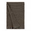 Swimming towel brown 90x180 cm, soft and absorbent, ideal for sauna and pool.