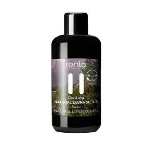 Rento natural sauna fragrance bottle of 100 ml for a fresh, clear scent in the sauna.