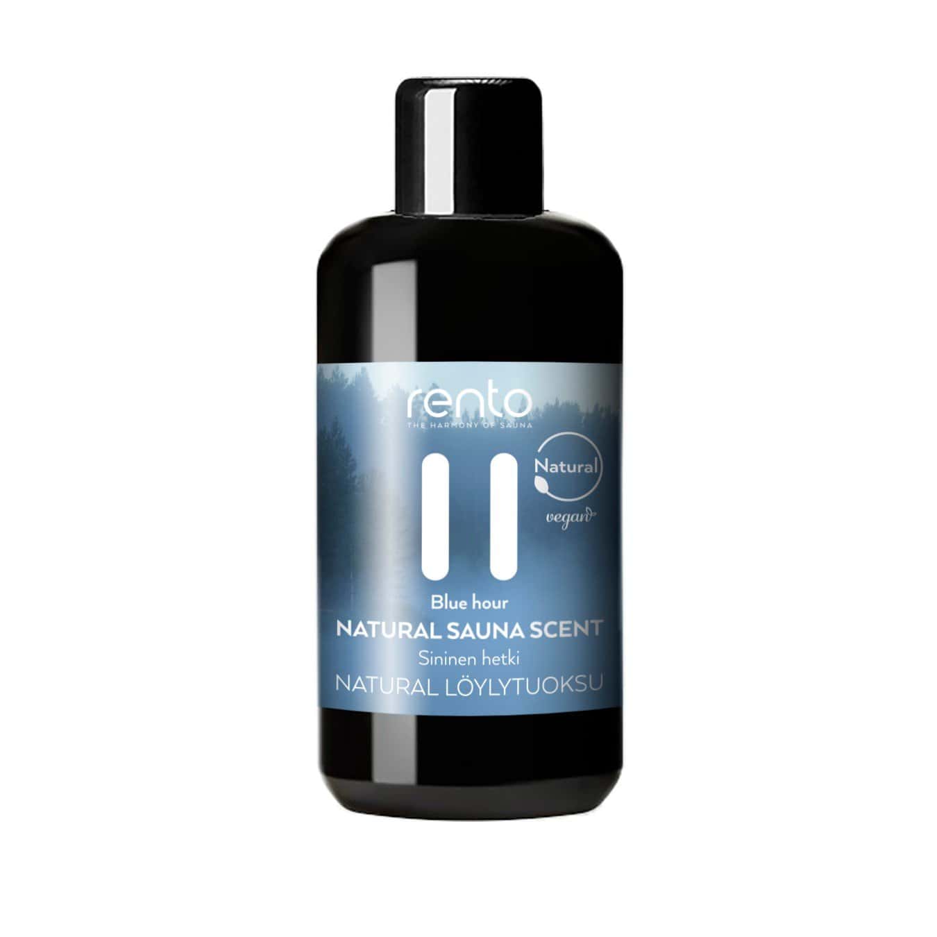 Rento Blue Hour natural sauna fragrance for a calming scent in the sauna.