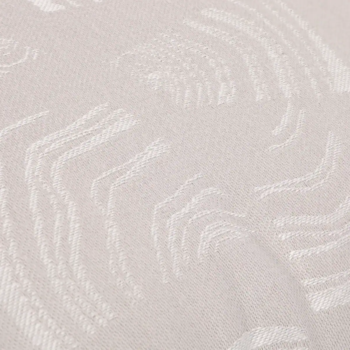Sauna cushion in beige colour, soft and comfortable for a relaxing sauna experience.
