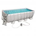Bestway Power Steel pool - 404 x 201 x 100 cm - with filter pump and accessories