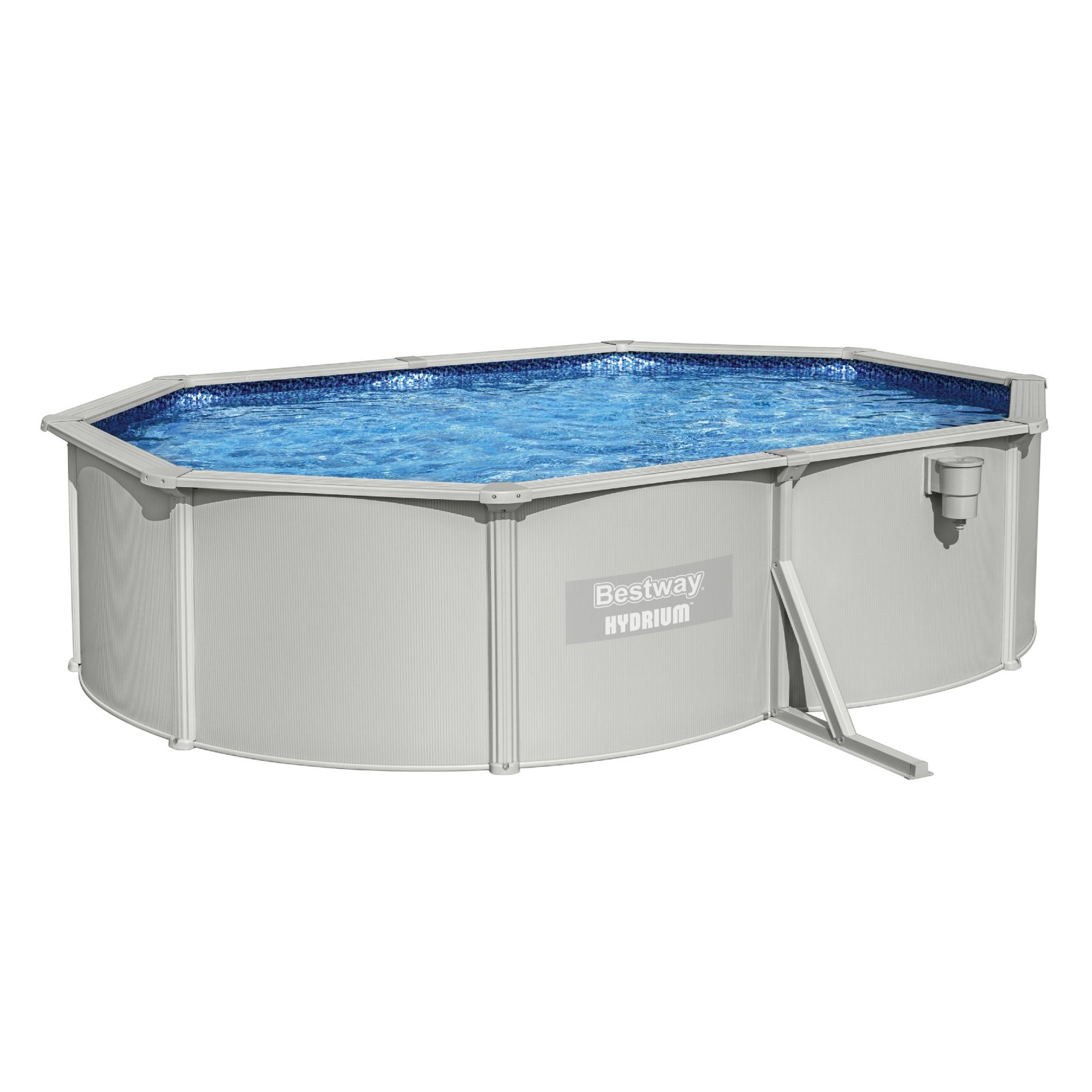 Bestway Hydrium pool 500 x 360 x 120 cm, including pump, pool steps, cover and groundsheet