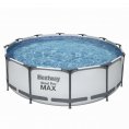 Bestway Steel Pro MAX Pool - 366 x 100 cm - mit Filterpumpe und Zubehör
