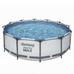 Bestway Steel Pro MAX Pool Ø 366 x 122 cm, includes pump, cover and pool steps