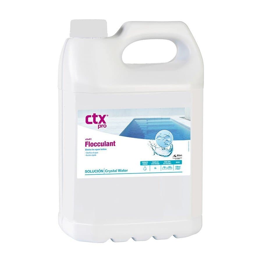 Liquid flocculant – Cristal Clear Water - 5 litres – CTX-41