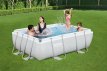 Bestway Power Steel Rectangular pool - 282 x 196 x 84 cm - with filter pump and accessories