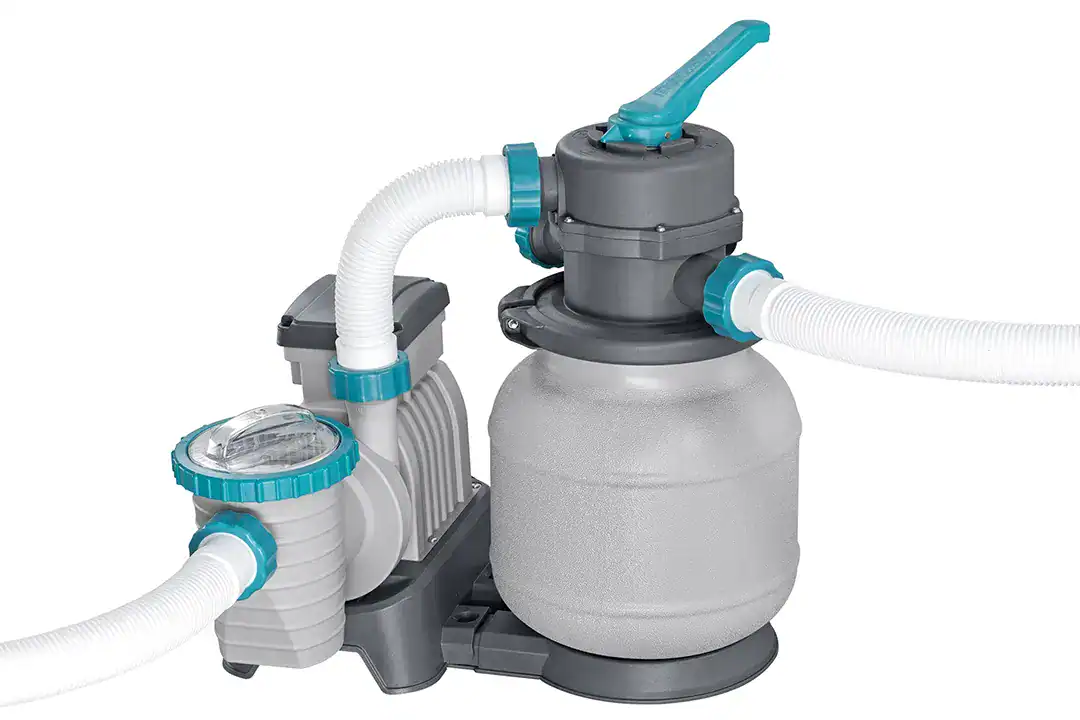 Bestway Flowclear sand filter pump for pool cleaning, 6 m³/h.