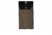 Black sauna towel 50x70 cm from Rento, soft and absorbent for relaxation.