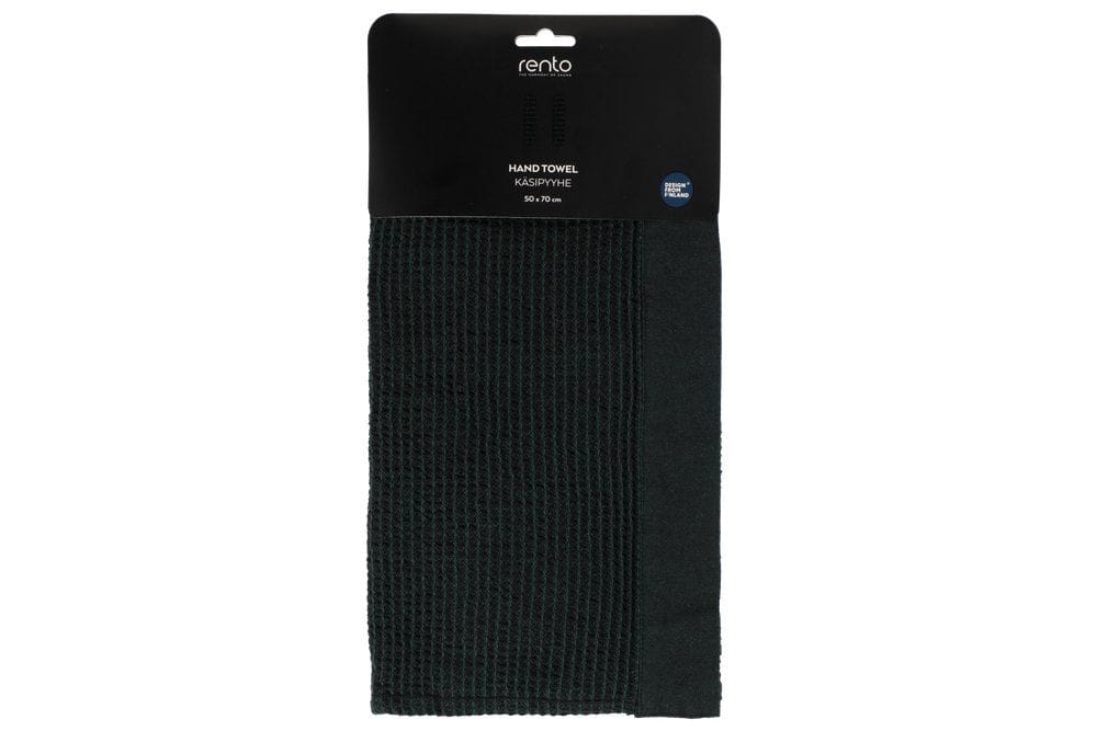 Swimming towel dark green 50x70 cm, ideal for sauna and pool use.