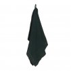 Swimming towel in dark green, 50x70 cm, ideal for sauna and pool use.