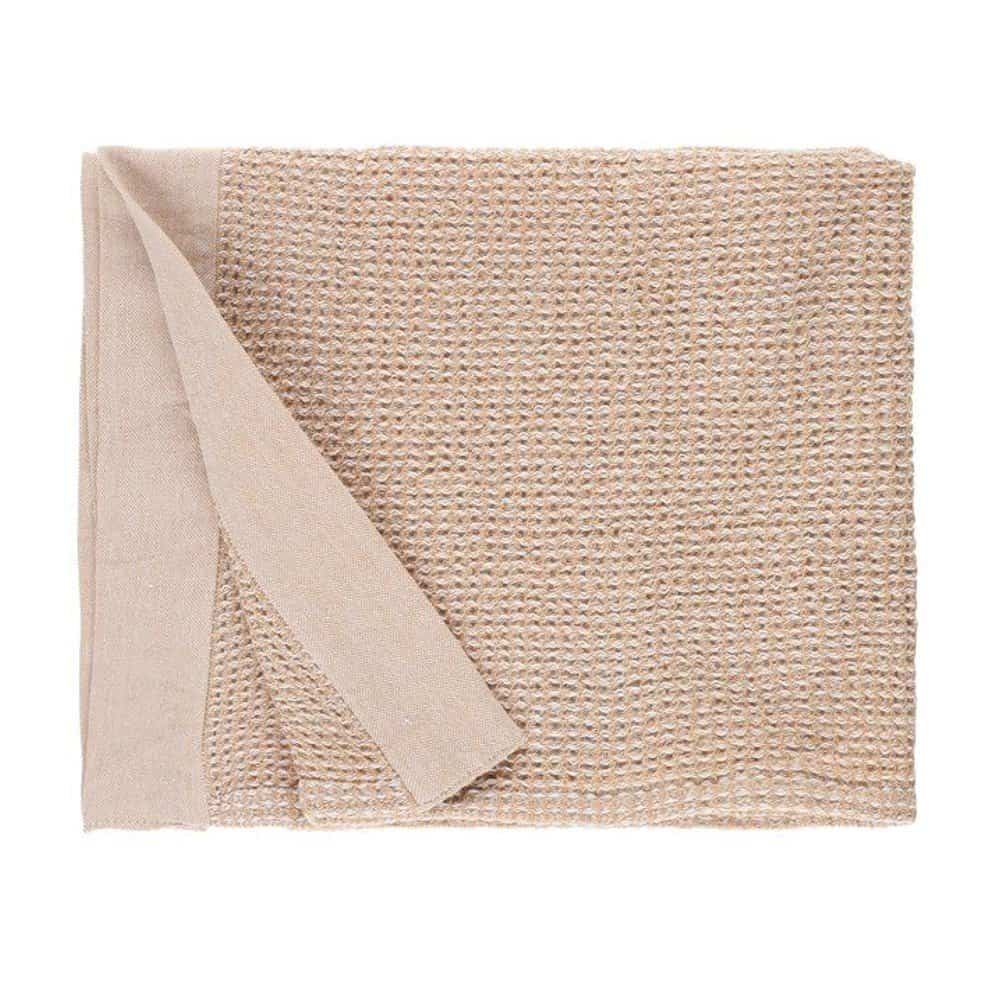 Rento sauna chair cover beige 50x60cm for comfortable seat protection.