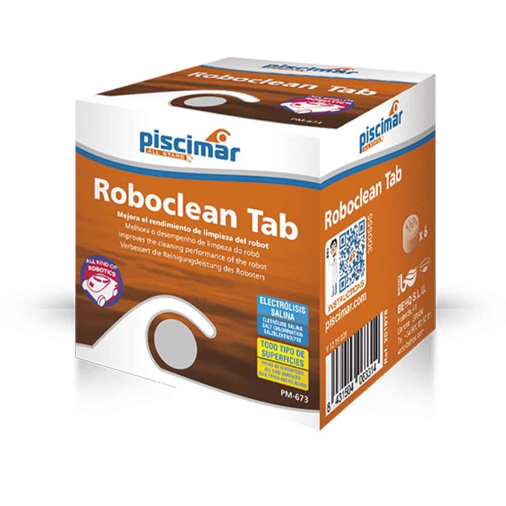 Roboclean Tab for robotic vacuum cleaners, effective cleaning product for optimal performance.