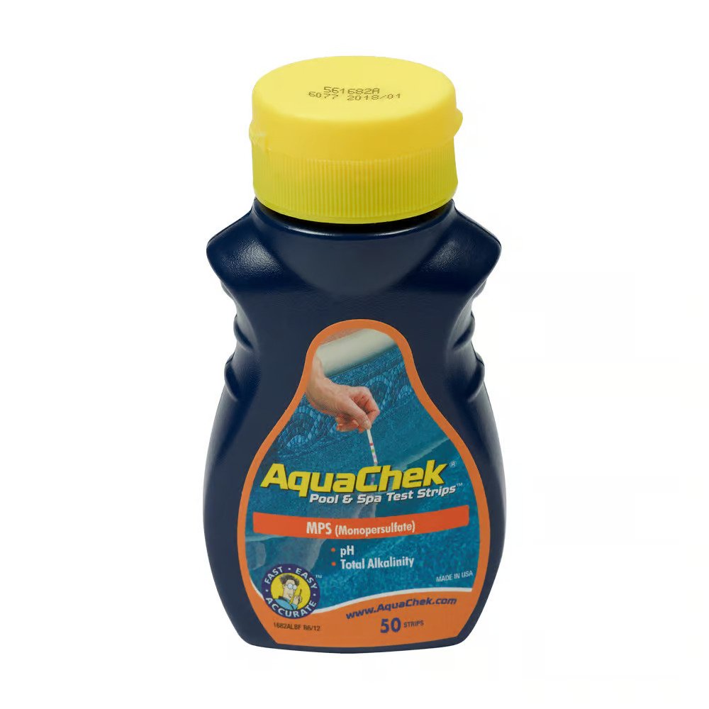 AquaChek Orange 3 in 1 test strips MPS (for active oxygen)