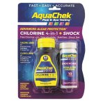 AquaChek 4 in 1 test strips + Shock