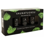 Sauna-Düfte Geschenkset: Sisu, Tall und Salmiac - 3 x 10 ml - Emendo