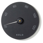 KOLO Sauna-Thermometer - Schwarz