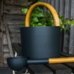 Kolo Sauna Bucket 2 - Black - Bucket for Sauna