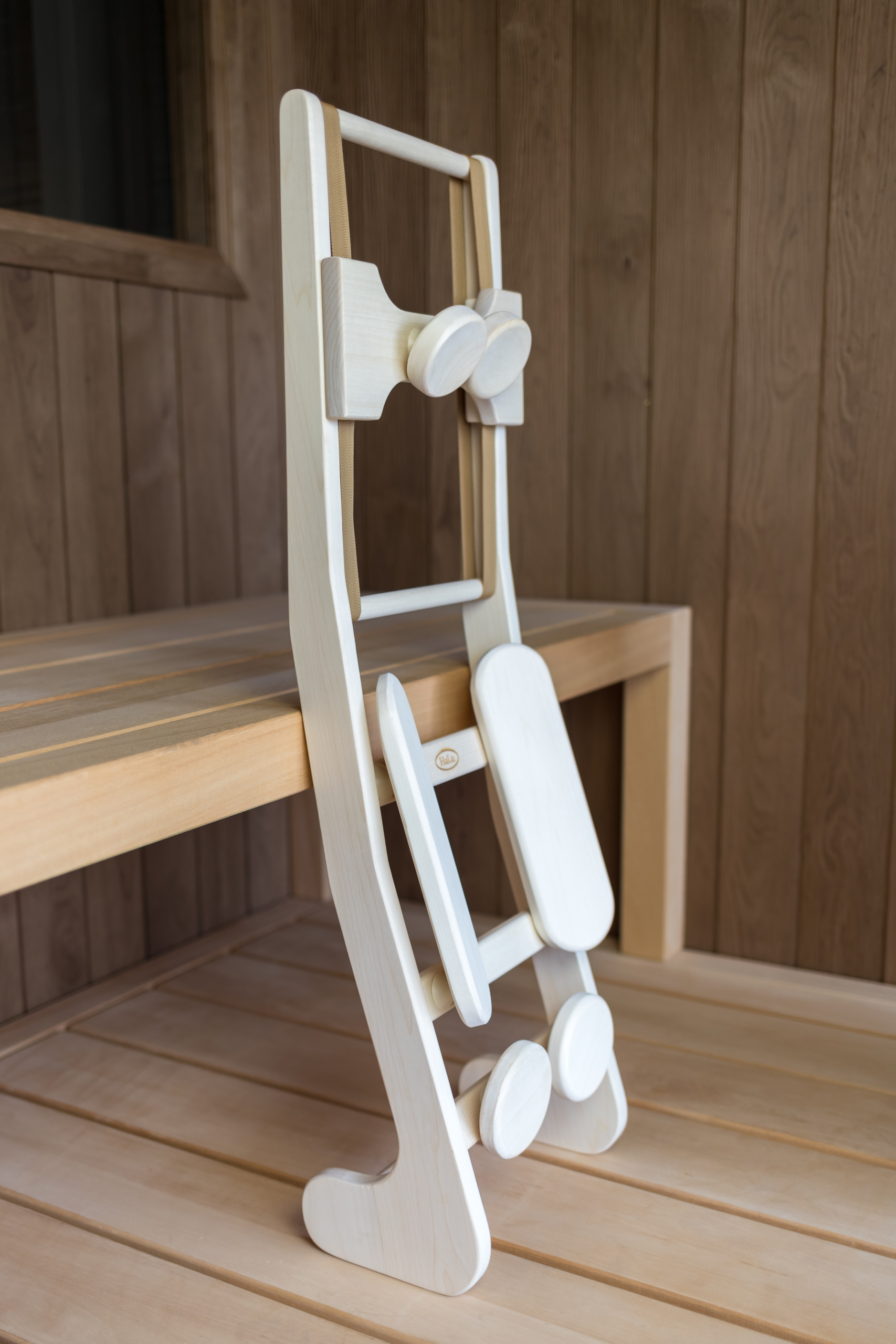 Ergonomic High back support for sauna Aspen - Halu