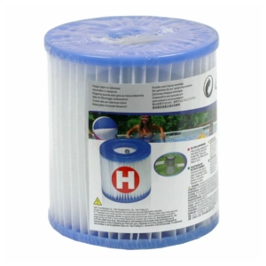 Intex filter cartridge Type H for pool filter.