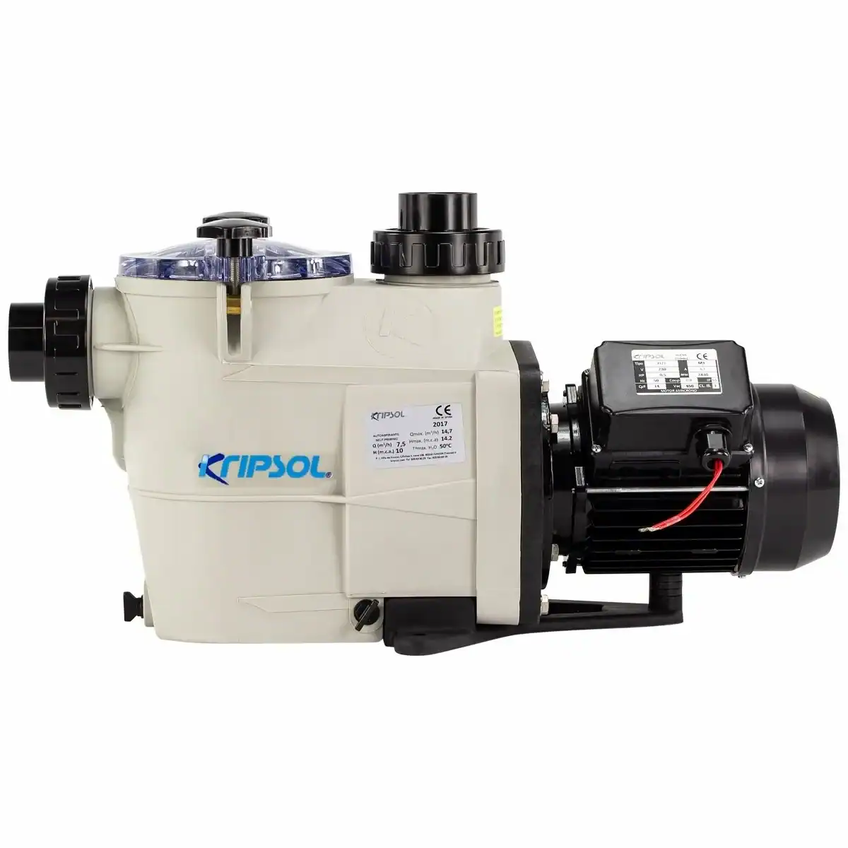 Kripsol Koral KS150 pool pump for efficient water circulation.