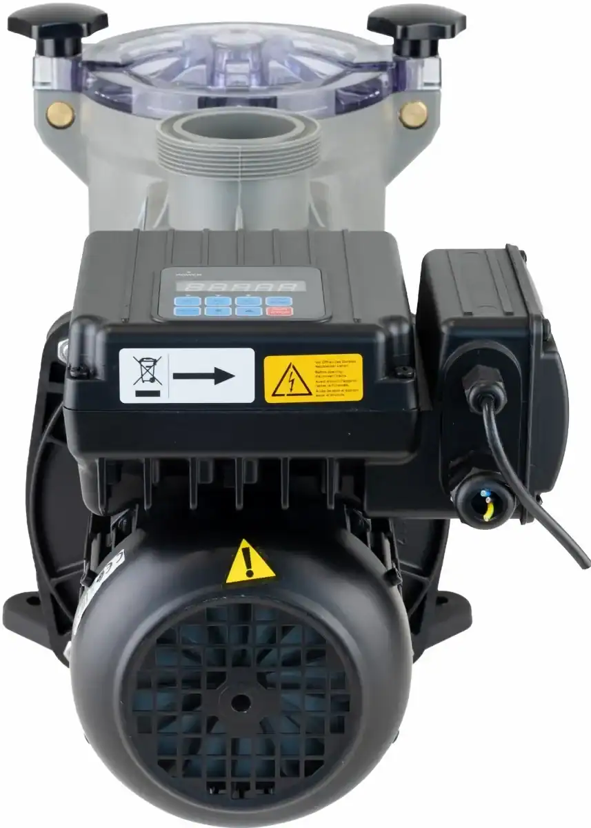 Filter pump for pools, energy-efficient and powerful, suitable for all pools.