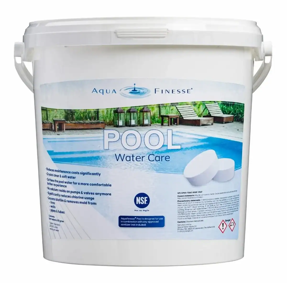 AquaFinesse Pool Puck - 100 tablets