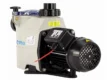 Filter pump for pool cleaning and water circulation, suitable for clear and clean pool water.