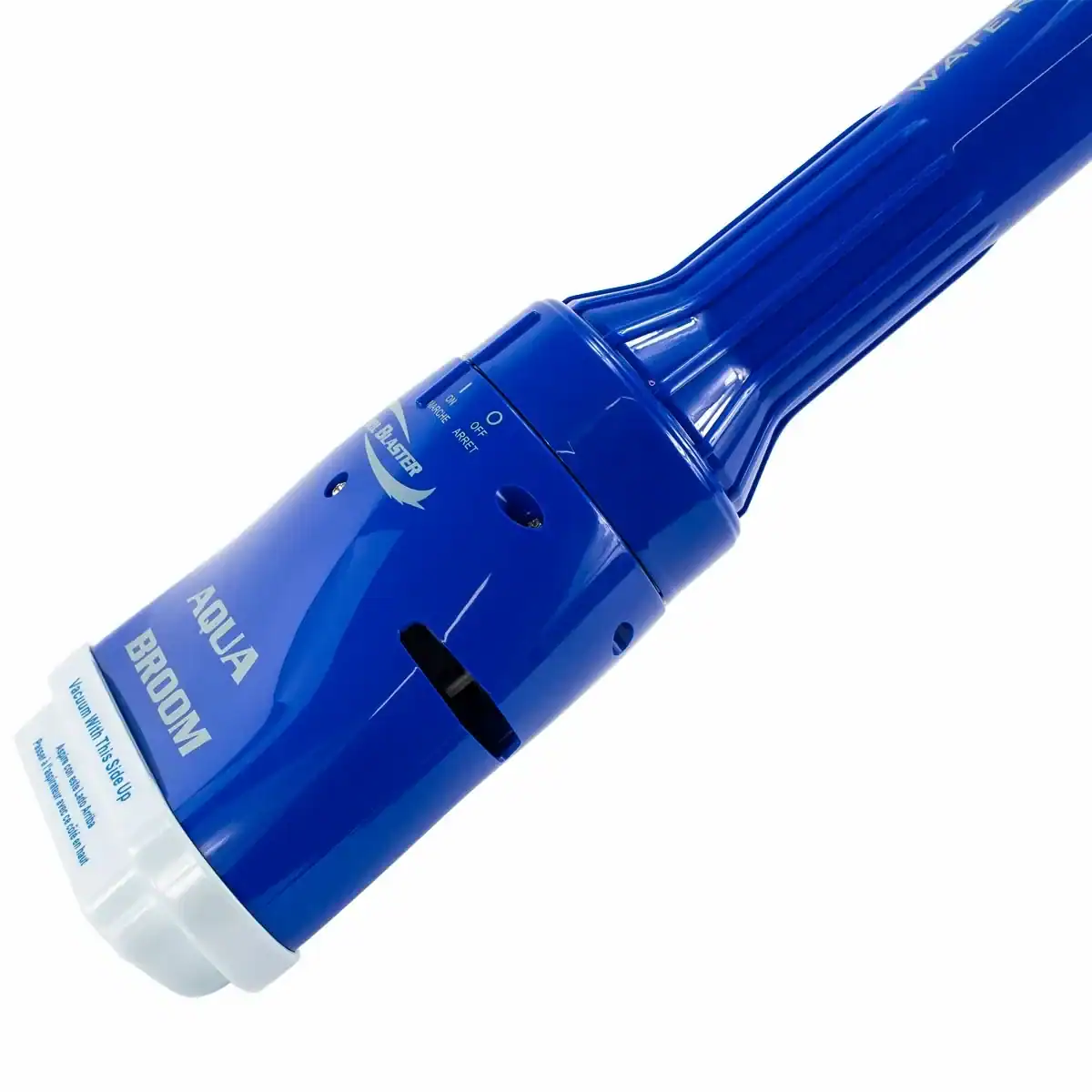 Aqua Broom ULTRA pool vacuum cleaner with pole for cleaning your pool.