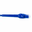 Pool vacuum cleaner for spa and pool with pole, blue.