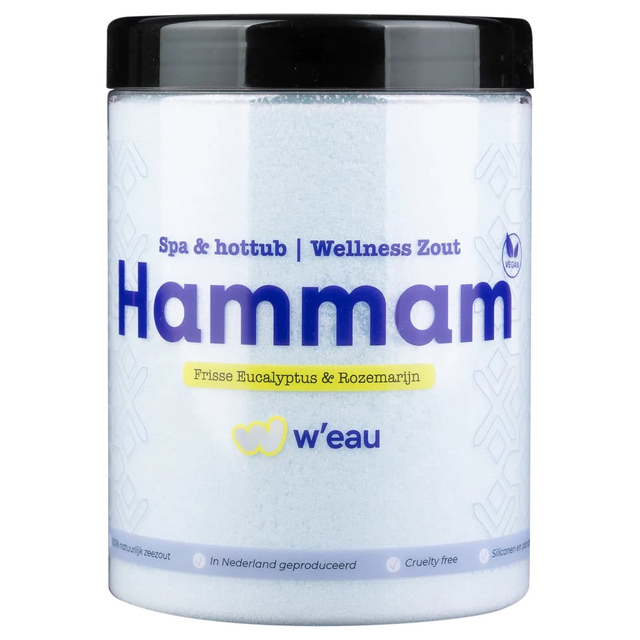 W'eau bath salt - Hammam - 1250 grams