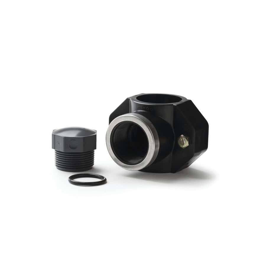 Tapping saddle for pool electrode, diameter 50 mm, suitable for BL12x/BL13x/HI5x0.