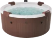 Rova frame spa for 6 people, ideal for relaxation and wellness.